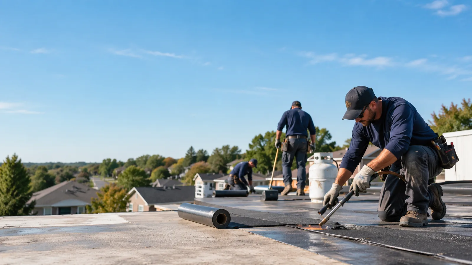 Flat Roof Leak Repair providers in La Monte, MO